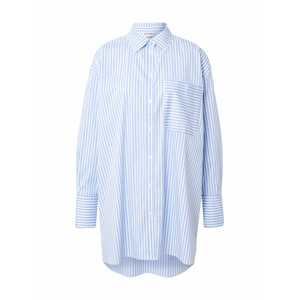 CATWALK JUNKIE Košilové šaty 'Juniper'  modrá / bílá
