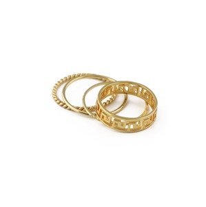 Orelia Ring 'Grecian'  zlatá