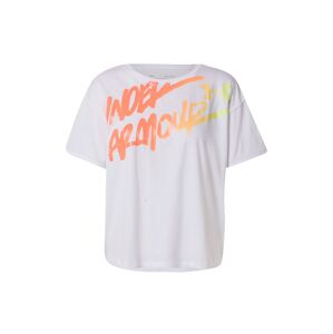 UNDER ARMOUR Funkční tričko  svítivě žlutá / oranžová / korálová / bílá