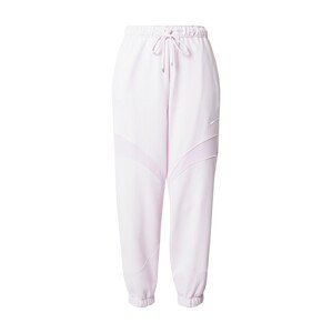 Nike Sportswear Kalhoty  šedá / světle růžová / bílá