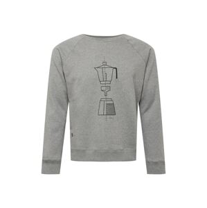 Brava Fabrics Sweatshirt  šedý melír / černá