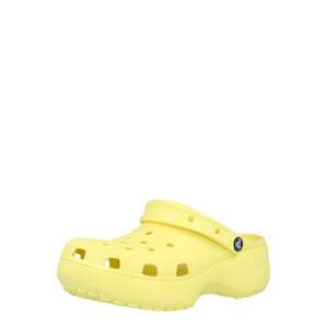 Crocs Pantofle 'Classic Platform Clog W'  žlutá
