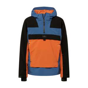 BILLABONG Sportovní bunda 'QUEST'  modrá / černá / oranžová