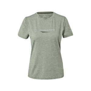 ENDURANCE Funkční tričko 'Wange'  zelený melír / černá / šedá