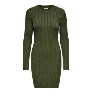 JDY Úpletové šaty 'Magda'  trávově zelená