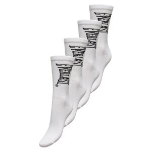 ONLY Ponožky 'Everlast'  bílá / antracitová
