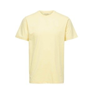 SELECTED HOMME Tričko 'Norman'  světle žlutá