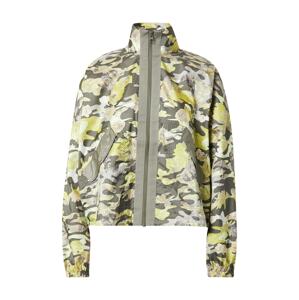Nike Sportswear Přechodná bunda hořčicová / světle šedá / khaki