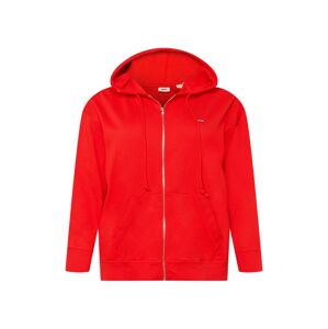 Levi's® Plus Mikina s kapucí  ohnivá červená