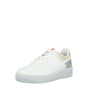 Nike Sportswear Tenisky 'Air Force 1 Crater'  bílá / oranžově červená / černá / pudrová
