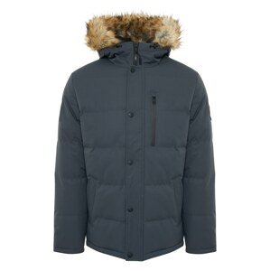 Threadbare Zimní bunda 'Arnwood' šedá / mix barev