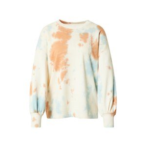 ROXY Sweatshirt 'KINDRED SOULS'  barva bílé vlny / koňaková / světlemodrá