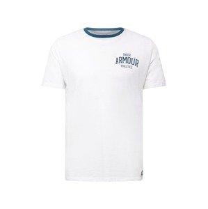 UNDER ARMOUR Funkční tričko  bílá / chladná modrá