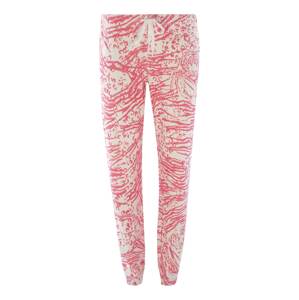 PJ Salvage Pyžamové kalhoty  offwhite / světle růžová