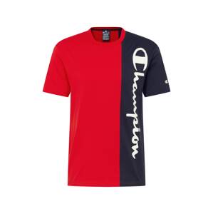 Champion Authentic Athletic Apparel Tričko  ohnivá červená / námořnická modř / bílá