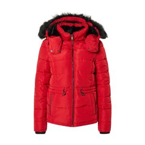 Hailys Zimní bunda 'Amber'  červená / černá