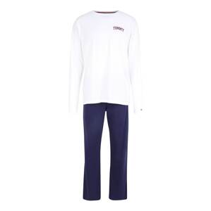 Tommy Hilfiger Underwear Pyjama  bílá / námořnická modř / červená