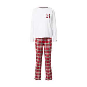 Tommy Hilfiger Underwear Pyžamo  bílá / červená / černá / jablko