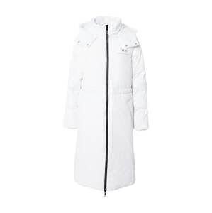 ARMANI EXCHANGE Zimní kabát  bílá / šedá