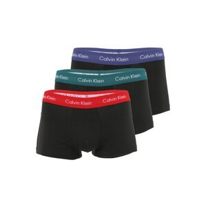 Calvin Klein Underwear Boxerky  černá / modrá / červená / smaragdová