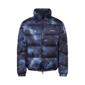 ARMANI EXCHANGE Zimní bunda kouřově modrá / noční modrá