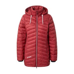 Maier Sports Outdoorový kabát 'Notos'  tmavě červená / bílá