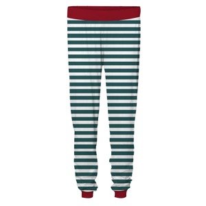 Noisy may Pyžamové kalhoty 'Mille'  zelená / bílá / červená