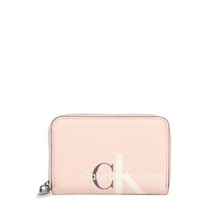Calvin Klein Jeans Peněženka  růžová / šedá / krémová