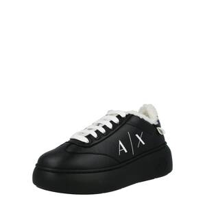 ARMANI EXCHANGE Sneaker  černá / bílá
