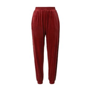 Hunkemöller Pyžamové kalhoty  černá / bílá / rubínově červená
