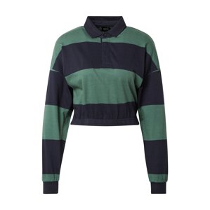 BDG Urban Outfitters Tričko 'Rugby'  námořnická modř / pastelově zelená