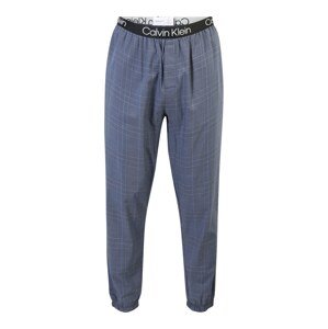Calvin Klein Underwear Pyžamové kalhoty  černá / kouřově modrá / bílá