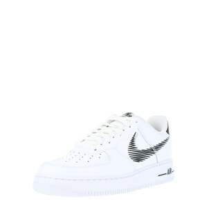 Nike Sportswear Tenisky 'AIR FORCE 1'  bílá / černá / šedá