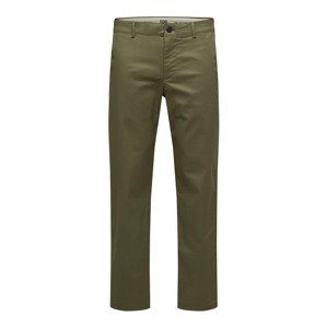 SELECTED HOMME Chino kalhoty 'Stoke' khaki