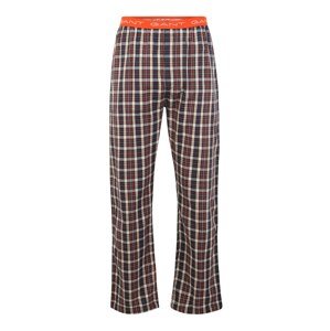 GANT Pyžamové kalhoty  oranžová / marine modrá / bílá / béžová