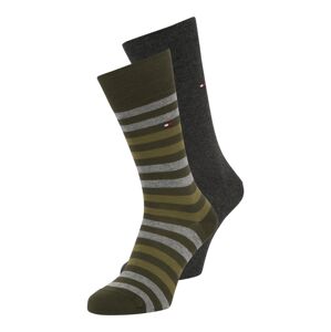 Tommy Hilfiger Underwear Ponožky  olivová / tmavě šedá / khaki / námořnická modř / světle šedá