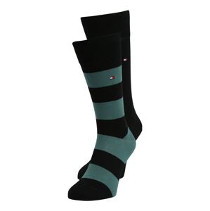 Tommy Hilfiger Underwear Ponožky  černá / mátová