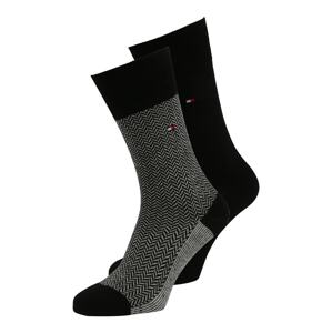 Tommy Hilfiger Underwear Ponožky  černá / šedá
