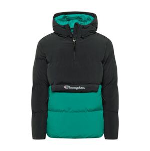 Champion Authentic Athletic Apparel Zimní bunda  černá / zelená