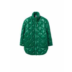 MANGO Zimní kabát  zelená