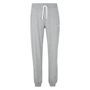 JOOP! Pyžamové kalhoty světle šedá / bílá