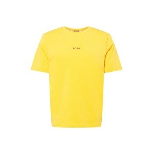BOSS Orange Tričko 'Chup'  žlutá / červenofialová