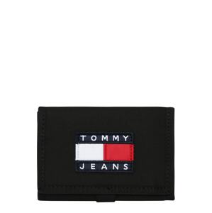 Tommy Jeans Peněženka  černá / bílá / červená / námořnická modř