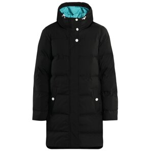DreiMaster Maritim Zimní kabát  aqua modrá / černá