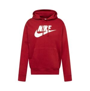 Nike Sportswear Mikina  bílá / rubínově červená
