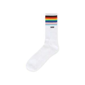 VANS Ponožky 'Pride Crew'  bílá / černá / červená / oranžová / žlutá / zelená / modrá / tmavě fialová / pudrová / azurová