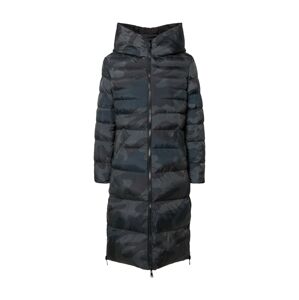 RINO & PELLE Zimní kabát  černá / grafitová / námořnická modř
