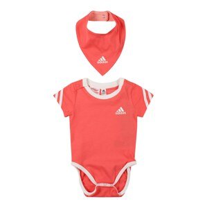 ADIDAS PERFORMANCE Sportovní spodni prádlo  červená / bílá