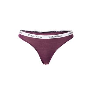 Calvin Klein Underwear Tanga  bobule / bílá