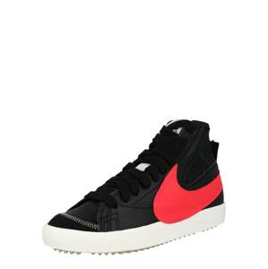 Nike Sportswear Kotníkové tenisky 'Blazer Mid '77 Jumbo'  černá / červená